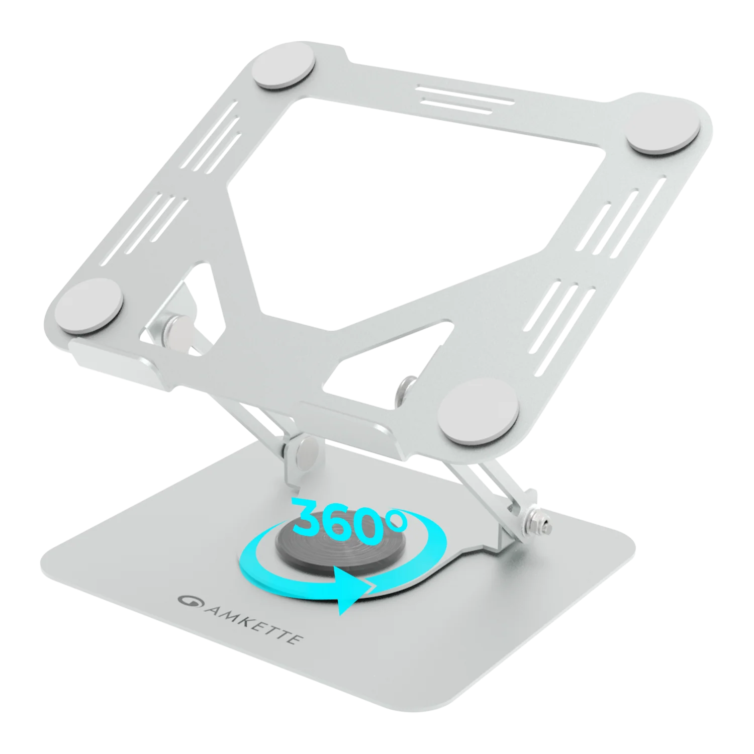 Ergo Hi-Rise 360° Rotatable Metal Laptop Stand - Image 3